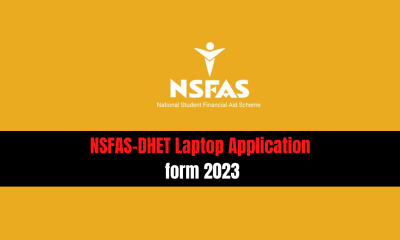 NSFAS-DHET Laptop Application form 2023