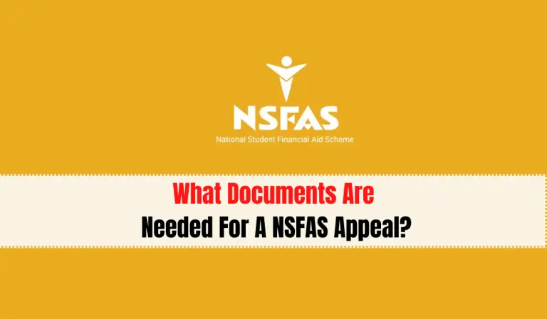 What Documents Are Needed For A NSFAS Appeal?