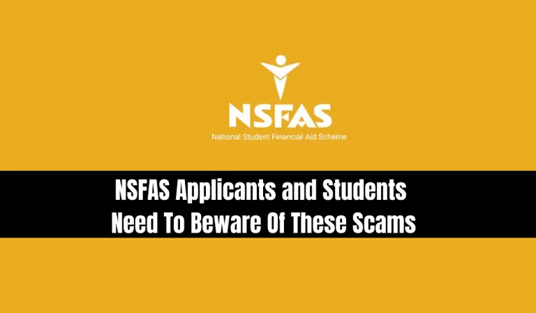 NSFAS Applicants and Students Need To Beware Of These Scams