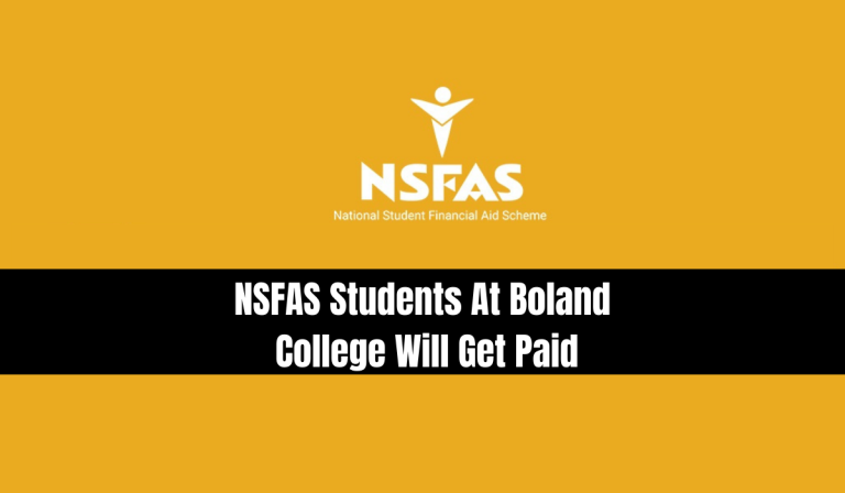 NSFAS Students At Boland College Will Get Paid