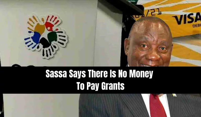Sassa Says There Is No Money To Pay Grants