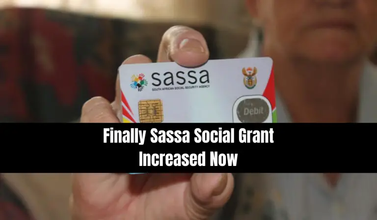 Finally Sassa Social Grant Increased Now