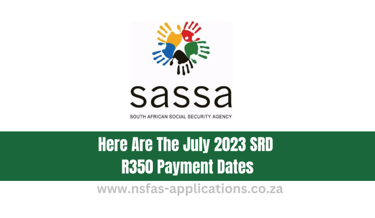 Here Are The July 2023 SRD R350 Payment Dates