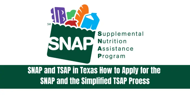 SNAP and TSAP in Texas- How to Apply for the SNAP and the Simplified TSAP Process