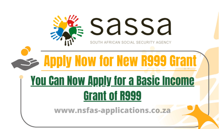 You Can Now Apply for a Basic Income Grant of R999