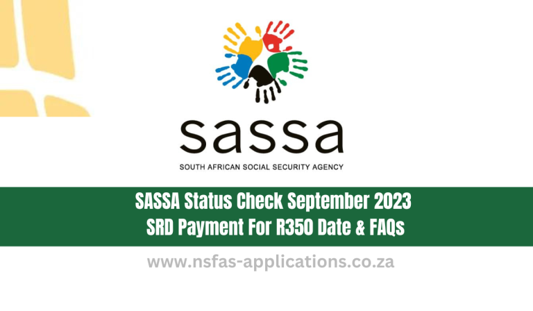 SASSA Status Check September 2023 SRD Payment For R350 Date & FAQs