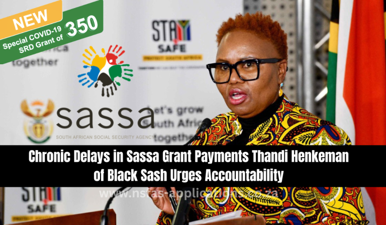 Chronic Delays in Sassa Grant Payments Thandi Henkeman of Black Sash Urges Accountability
