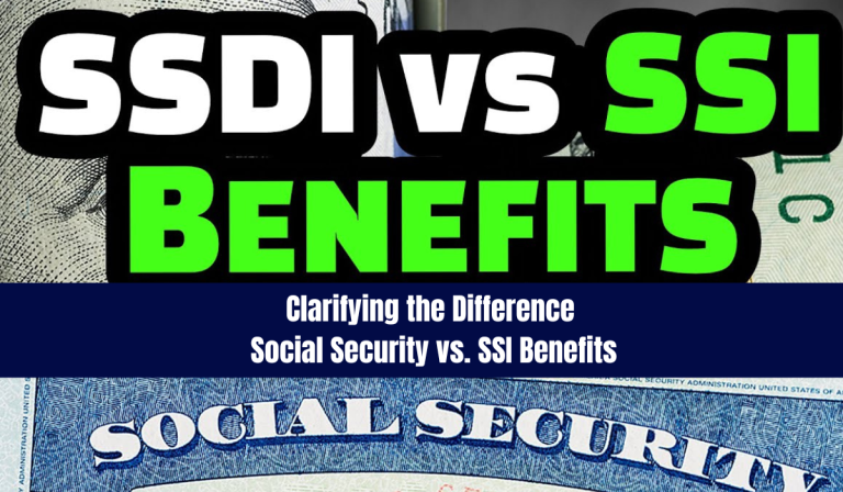 Clarifying the Difference | Social Security vs. SSI Benefits