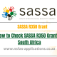 How to Check SASSA R350 Grant in South Africa