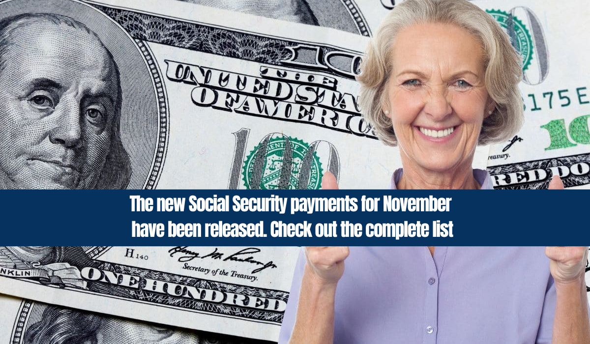 The new Social Security payments for November have been released. Check out the complete list