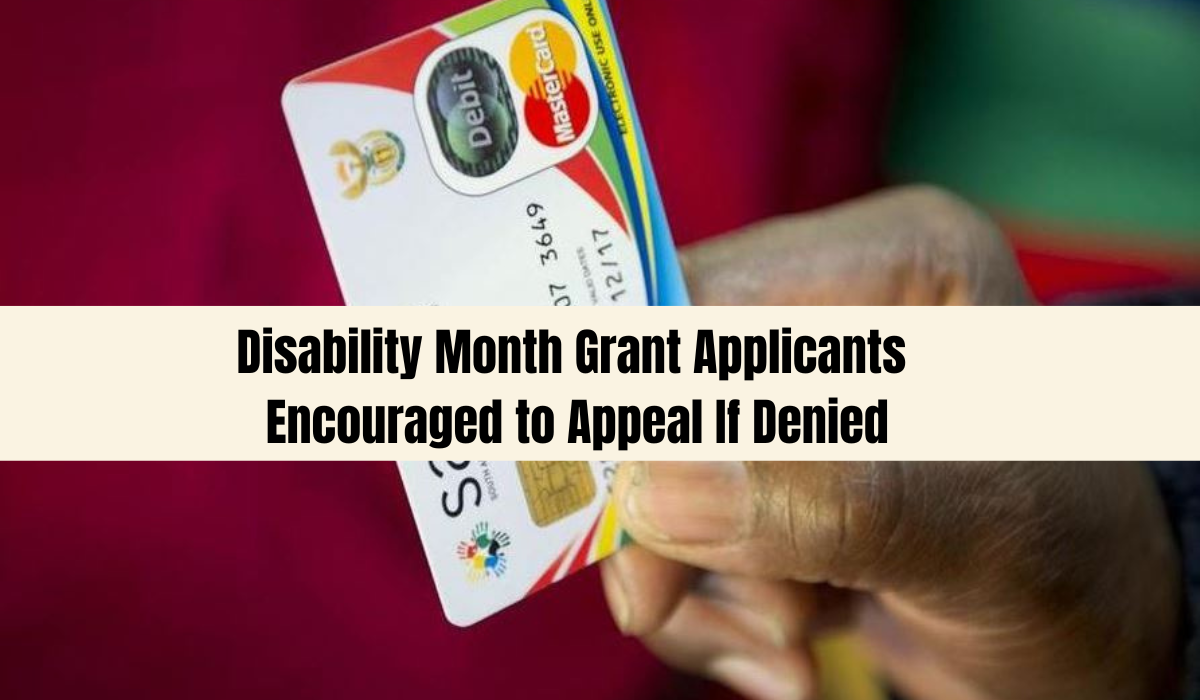 Disability Month: Grant Applicants Encouraged to Appeal If Denied