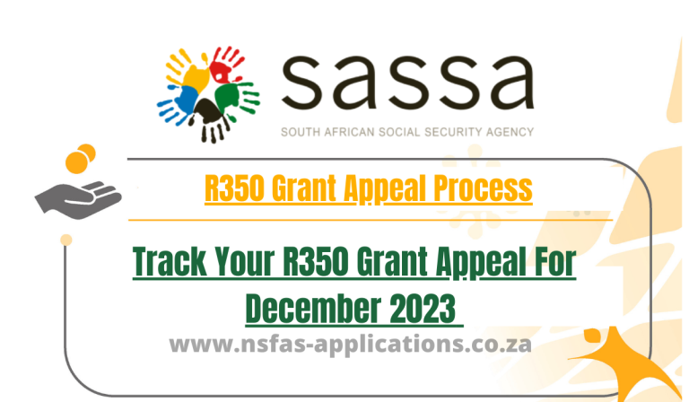Track Your R350 Grant Appeal For December 2023: R350 Grant Appeal Process