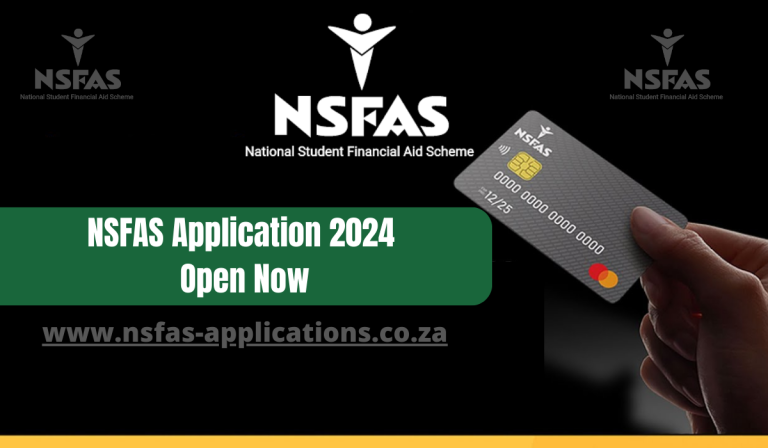 NSFAS Application 2024 Open Now
