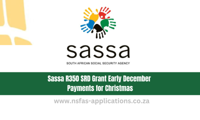 Sassa R350 SRD Grant Early December Payments for Christmas