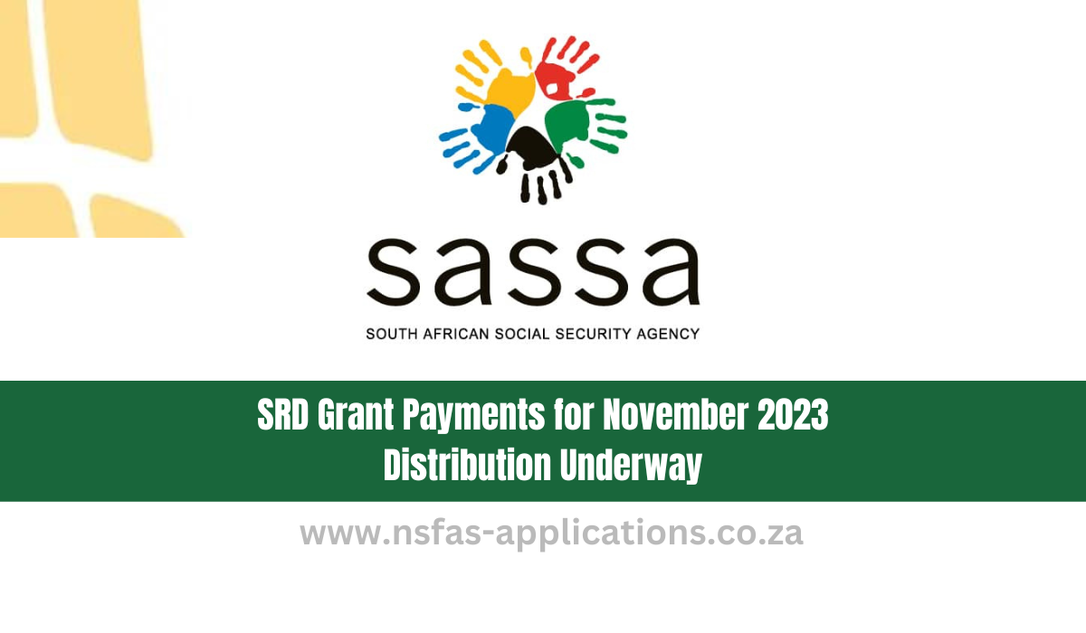SRD Grant Payments for November 2023: Distribution Underway