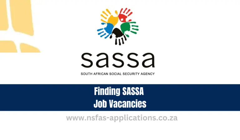 Finding SASSA Job Vacancies
