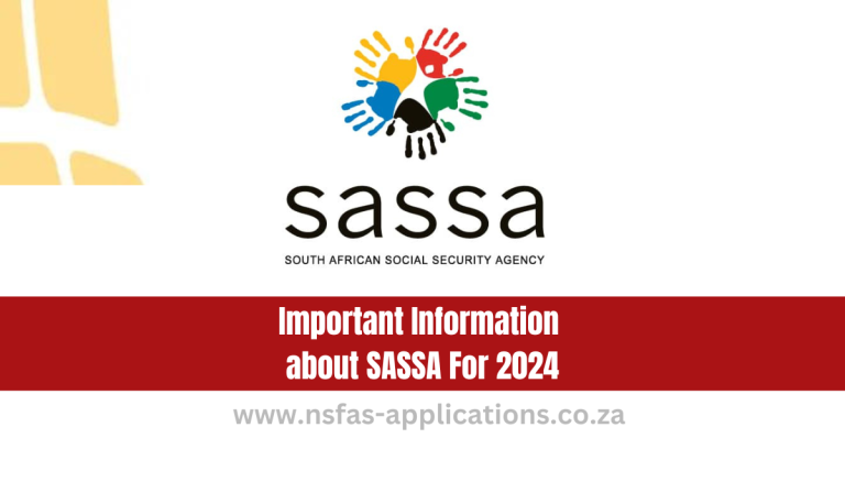 Important Information about SASSA For 2024