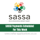 SASSA Payments Scheduled For This Week