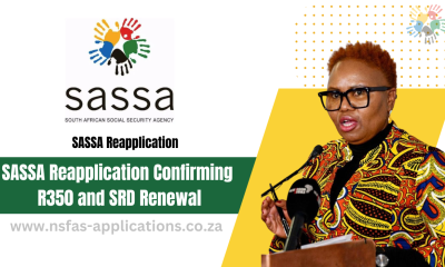 SASSA Reapplication | Confirming R350 and SRD Renewal