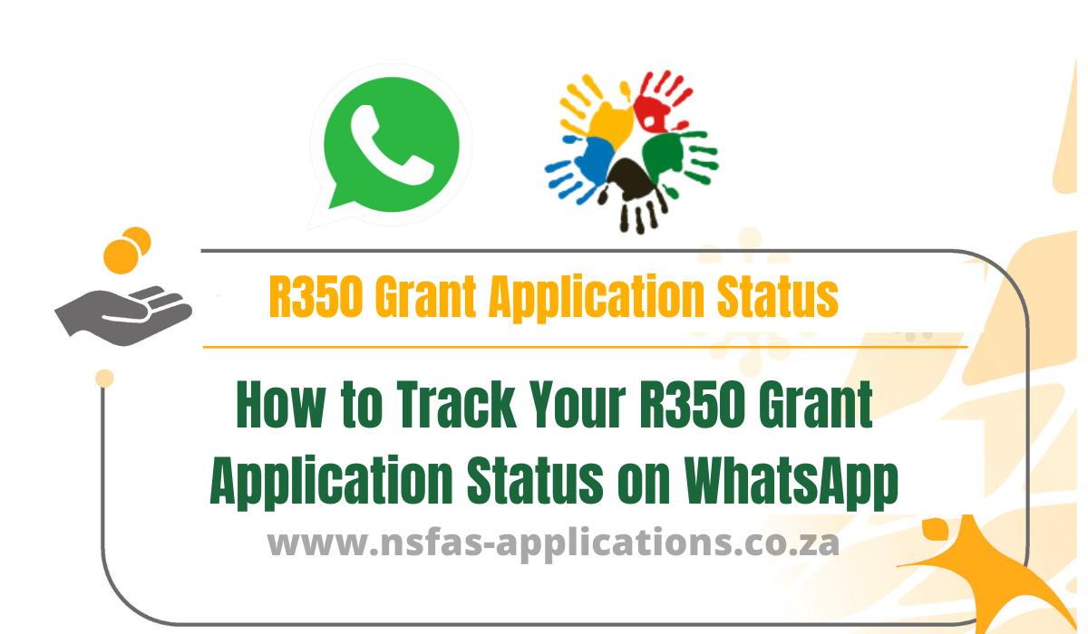 How to Track Your R350 Grant Application Status on WhatsApp